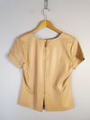 Blusa Tássia Ely couro