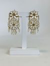 Brinco Flores ouro amarelo 18K