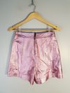 Shorts Tannerie couro