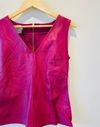 Blusa Juliana Sanmartin couro