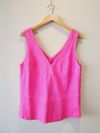 Blusa Juliana Sanmartin camurça