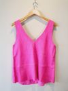 Blusa Juliana Sanmartin camurça