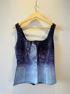 Blusa Juliana Sanmartin couro