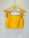 Blusa Zinnia couro