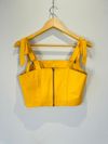 Blusa Zinnia couro