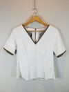 Blusa Tannerie couro