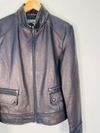 Jaqueta Kenneth Cole Masculino couro