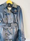 Casaco Burberry couro
