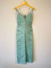 Vestido Cruise couro