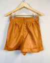 Shorts Tannerie couro