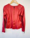 Blusa Bruna Lamp couro