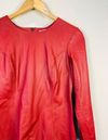 Blusa Bruna Lamp couro