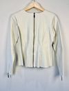 Blusa Bruna Lamp couro