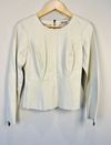 Blusa Bruna Lamp couro