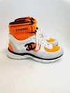 Tênis Chanel High Top Neon