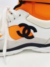Tênis Chanel High Top Neon