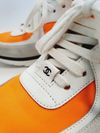 Tênis Chanel High Top Neon