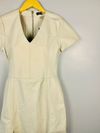 Vestido Francy Vasconcelos couro