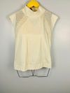 Blusa Zinnia couro