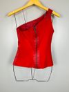 Blusa Camila Brum & Janine Passini couro