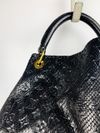 Bolsa Louis Vuitton Noir Python Artsy monogramada