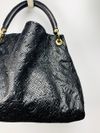 Bolsa Louis Vuitton Noir Python Artsy monogramada