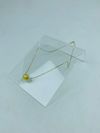 Colar Veneziano Ouro Amarelo e Quartzo Rutilado