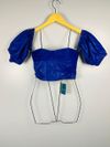 Blusa Cruise couro