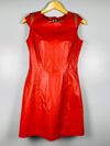 Vestido em couro