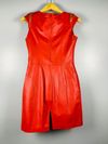 Vestido em couro
