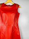 Vestido em couro