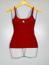 Blusa regata Courrèges