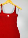 Blusa regata Courrèges
