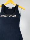 Blusa regata Miu Miu