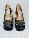 Sapato Gucci Slingback Horsebit
