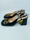 Sapato Gucci Slingback Horsebit
