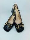 Sapato Gucci Slingback Horsebit