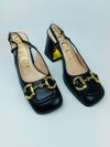 Sapato Gucci Slingback Horsebit
