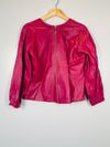 Blusa Juliana Sanmartin couro