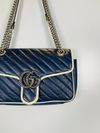 Bolsa Gucci Marmont Navy Pequena