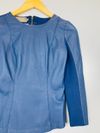 Blusa Juliana Sanmartin couro