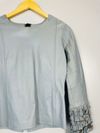 Blusa Andrea Bogosian couro