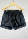 Shorts Tannerie couro