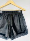 Shorts Tannerie couro