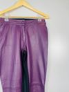 Calça Eunice Pratti couro