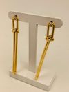 Brincos Tiffany & Co HardWear ouro amarelo 18K