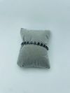 Pulsera safira e diamantes