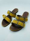 Flat Alexandre Birman Effie Butterscotch/Sienna