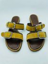 Flat Alexandre Birman Effie Butterscotch/Sienna