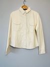 Camisa Andrea Macadar couro